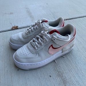 Pink Nike Air Force 1s